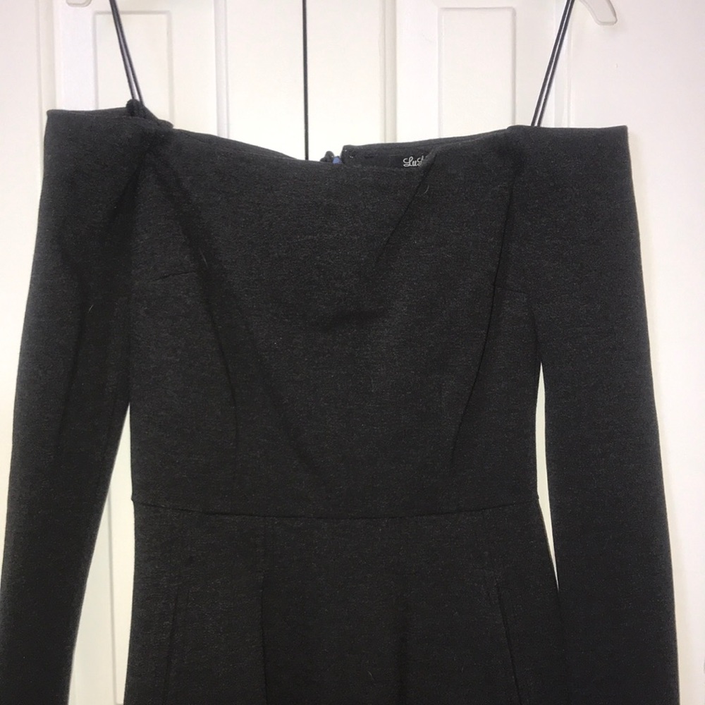 lulu’s off the shoulder dress